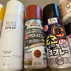 ラッカースプレー　錆び止めスプレー　ミルクペイントの画像