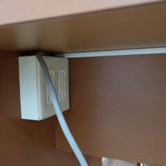 長テーブル　2つの画像