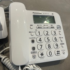 【中古】シャープ 電話機 コードレス 子機1台付きの画像