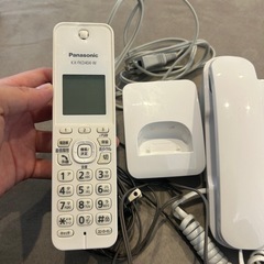 【中古】シャープ 電話機 コードレス 子機1台付きの画像