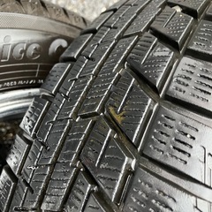 スタッドレスタイヤ　155/65R14 ヨコハマタイヤ　アルミ ホイール　　4本セットの画像
