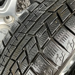 スタッドレスタイヤ　155/65R14 ヨコハマタイヤ　アルミ ホイール　　4本セットの画像
