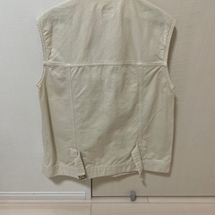 Lee デニムベストの画像