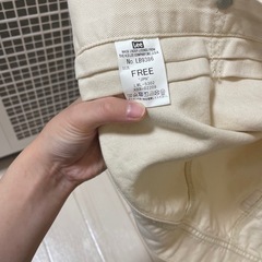 Lee デニムベストの画像