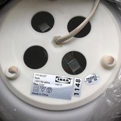 IKEA 丸型ライトの画像