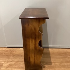 花台付きマガジンラック【町田市再生家具】　252522の画像