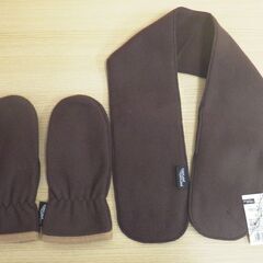 542　フリース手袋・マフラーセット　※北見市内福祉施設・事業所限定の画像