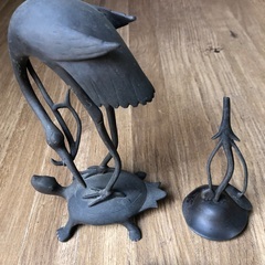 真鍮製オブジェ　2点の画像