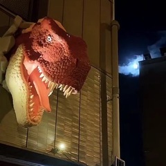特大ティラノサウルスオブジェの画像