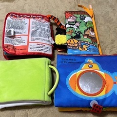 インタラクティブ　英語布絵本セット 4冊の画像