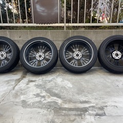 【トヨタ純正】60プリウス Zグレード純正　19インチ 冬用タイヤ　4本セット　スタッドレス　60プリウスの画像