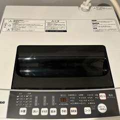 Hisense洗濯機の画像