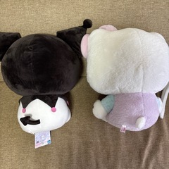 クロミ キティーちゃん　BIGぬいぐるみ まとめ売りの画像
