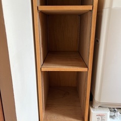 ラワン　造作棚　大工さん施工の画像