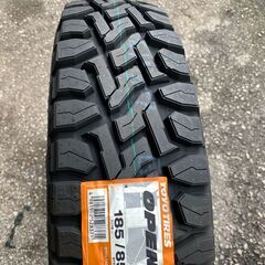 新品未使用　オープンカントリー（ホワイトレター）185/85R16　ジムニー　1本のみ！の画像