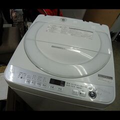 札幌配送可★シャープ◆ステンレス槽洗濯機◆7.0kg◆ES-GE7E-W◆2021年の画像