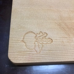 美品　本格的　まな板の画像