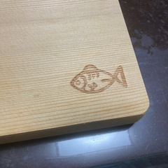 美品　本格的　まな板の画像