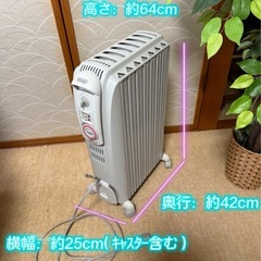 〈美品〉デロンギ・オイルヒーター ドラゴン3  
の画像