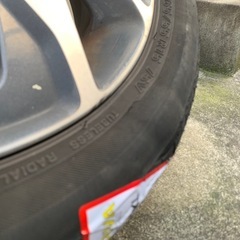 軽自動車　タイヤ４本　165/55/R15 の画像