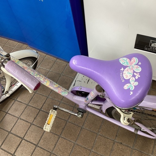 ?店頭在庫40台?春日市?20インチ子供用自転車?子供用?ブリジストン?エコパル?紫色?B7 G81706?No.355