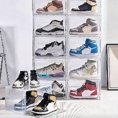 シューズ収納box 7個の画像