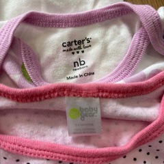 ベビー肌着　0ヶ月　新生児サイズの画像