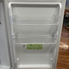 SHARP 2ドア冷蔵庫 SJ-D18G-W 179L 2021年製の画像