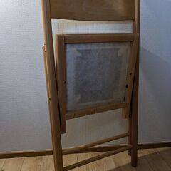 無印良品　チェア　クッション付の画像