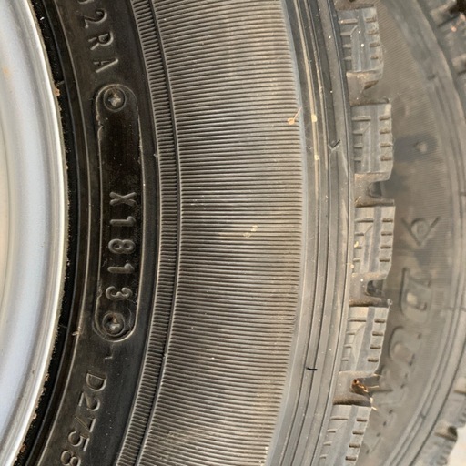 145R-12-6PRスタッドレスホイール組
