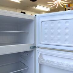 冷蔵庫 130L 2ドア 2021年製 ハイアール JR-N130A グレー Haier 100Lクラス キッチン 家電 札幌市 中央区 南12条の画像