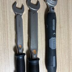 TASCO 高精度トルクレンチ　トルクレンチ　ダブルヘッドトルクレンチ　中古セットの画像