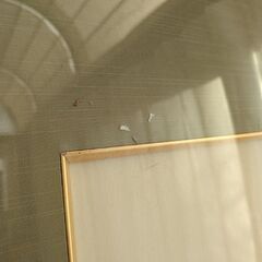 長〜い額縁★書道作品展示etcに★金箔★170cm×48cmサイズの画像