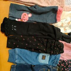 女の子向け８０サイズ冬服セットの画像