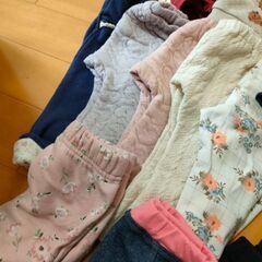 女の子向け８０サイズ冬服セットの画像