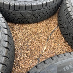 ブリザック VRX3 165/65R14冬タイヤ アルミ付4本セットの画像
