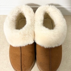 ムートンブーツの画像