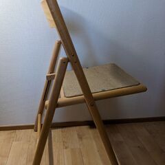 無印良品　チェア　クッション取り外し済の画像