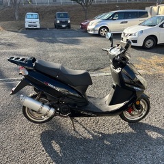 LONCIN 　LX125T-3X 低走行。エンジン始動します。の画像