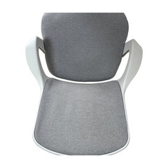 デスクチェア カロリナ　グレー　の画像