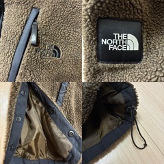 THE NORTH FACE アノラック フリースボアジャケット ホワイトレーベル XLの画像