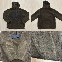 THE NORTH FACE アノラック フリースボアジャケット ホワイトレーベル XLの画像