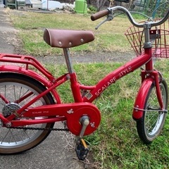 未就学児用　自転車　差し上げますの画像