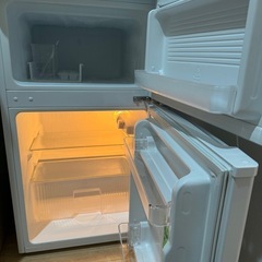 COMFEE 冷蔵庫 RCT90WH/E ホワイト(一人暮らし用)の画像