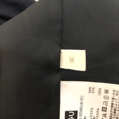 GUステンカラーコート　ブラックの画像