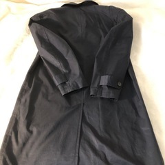 GUステンカラーコート　ブラックの画像