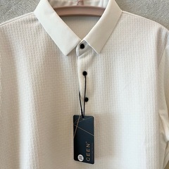 新品未使用　2XL 3XL メンズ長袖　ポロシャツ　紳士　柔らかな素材の画像