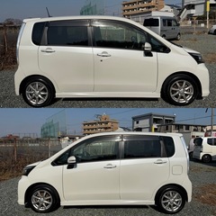 車検2年付！コミコミ価格！平成25年式ダイハツムーヴカスタムX！グレードSA🚗社外ナビ！Bluetooth！LEDヘッドライト！アイドリングストップ！衝突防止システム！の画像