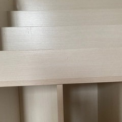 ホワイトカラー　絵本・おもちゃラックの画像