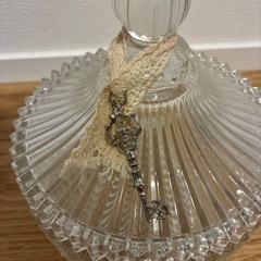 ガラス製　小物入れの画像